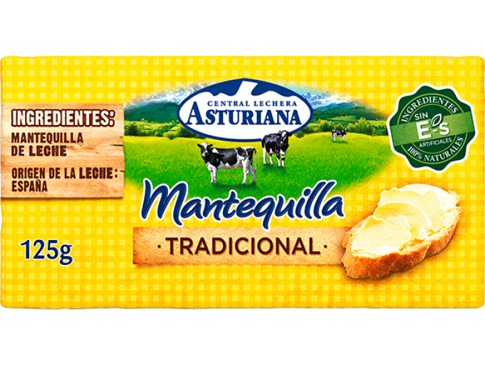 Mantequilla Asturiana 125 G - Foto 1/1