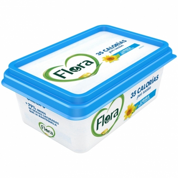 Margarina Flora Ligera 100% Vegetal 250g - Foto 1/1
