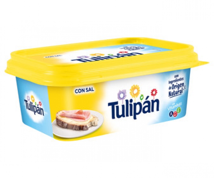 Margarina Tulipán Con Sal 250 G - Foto 1/1