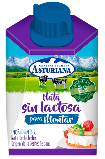 Nata Asturiana Montar Sin Lactosa 200 Ml - Foto 1/1