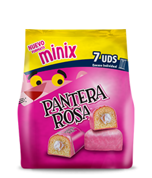 Pastelito Minix Pantera Rosa 7 U 161 G - Foto 1/1