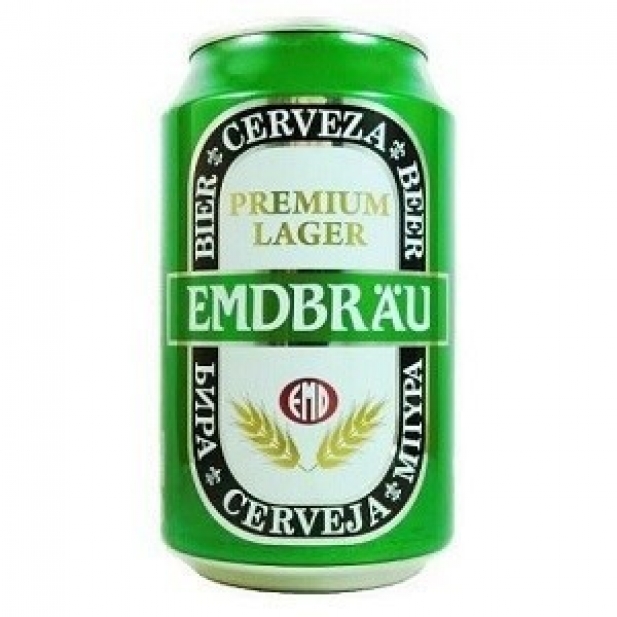 Cerveza Emdbräu Normal Lata 33 Cl Pack De 24 Uds - Foto 1/1