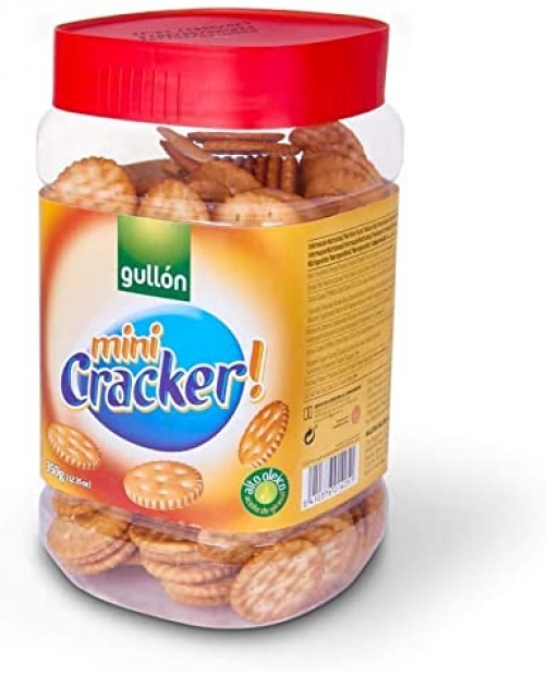 Galletas Gullón Mini Cracker Bote 350g - Foto 1/1