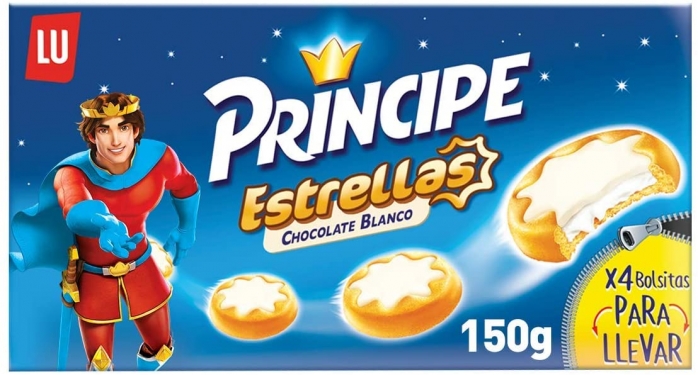 Galletas LU Príncipe Estrellas 150 G - Foto 1/1