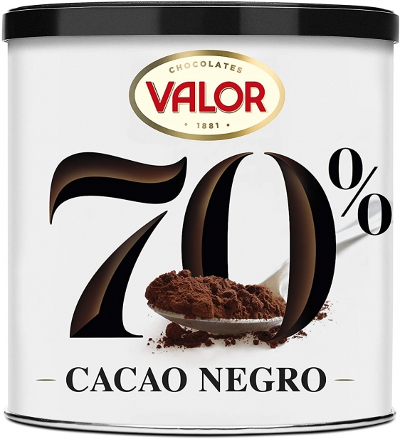 Cacao Valor Soluble Negro 70% 300 G - Foto 1/1