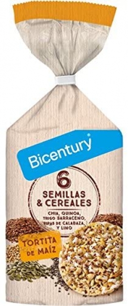 Tortitas Bicentury 6 Semi. Cereales 119g - Foto 1/1
